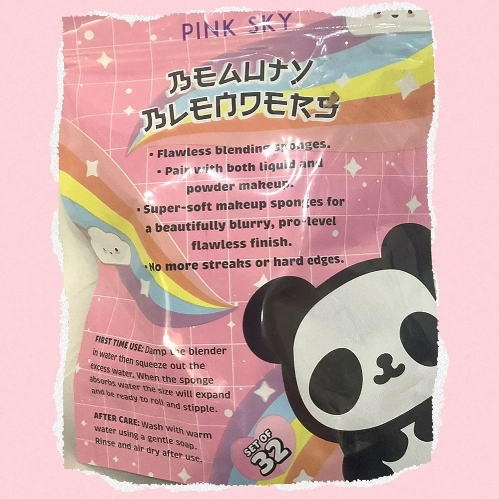 Pink Sky Multi Shaped Beauty Blenders NIP